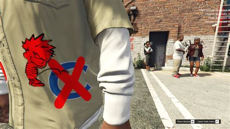 Bloods Hood Day Gang Outfit For Franklin Gta5