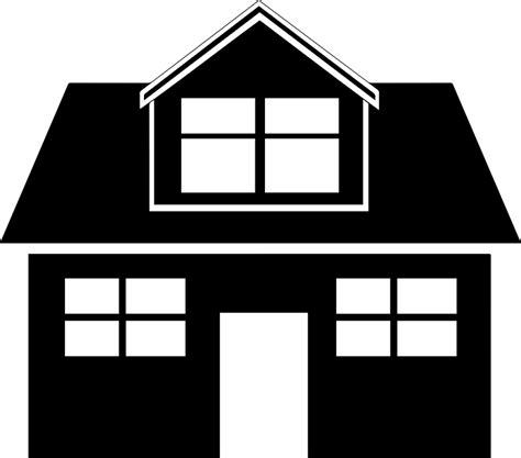Black Home House · Free vector graphic on Pixabay png image