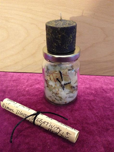 Salt Jar Spell Kit Hoodoo Voodoo Magick Rootwork Conjure
