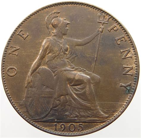 Penny 1905, Coin from United Kingdom - Online Coin Club