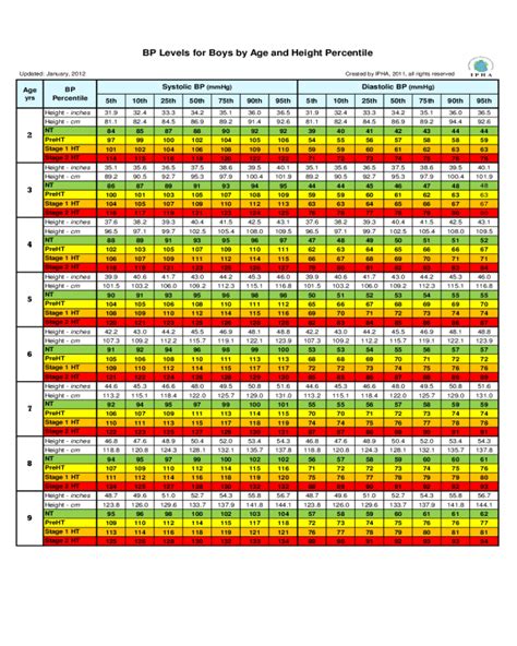 Each range that is blood pressure readings may differ depending on the person's health, age, weight or gender. 2021 Blood Pressure Chart - Fillable, Printable PDF ...