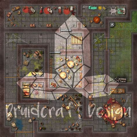 Roll20 2k Map Pack 1 25x25 Digital All 10 Maps Etsy