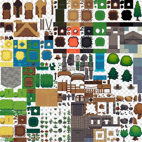 Free Download Tile Based Video Game Tiled Sprite Map Rpg Game