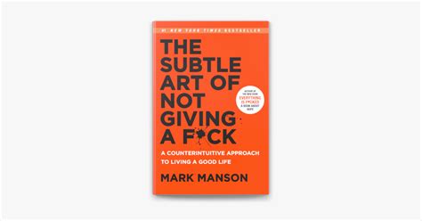 ‎the Subtle Art Of Not Giving A Fck On Apple Books