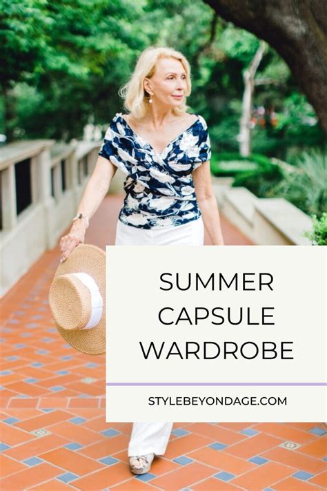 Summer Capsule Wardrobe For Women Over 60 Summer Capsule Wardrobe