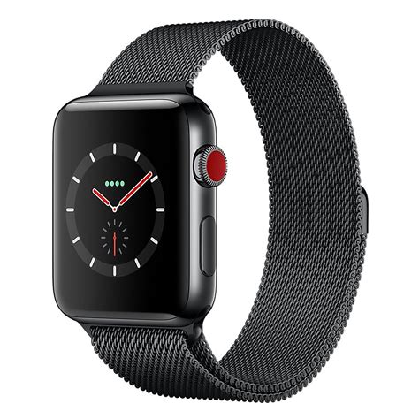 Buy apple watch series 3 smartwatches and get the best deals at the lowest prices on ebay! Apple Watch Series 3 GPS + Cellular Acier Noir Milanais ...