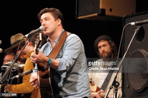 Musician Marcus Mumford Of Mumford And Sons Performs Onstage At Big