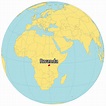 Rwanda Map - Cities and Roads - GIS Geography