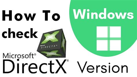 How To Check Directx Version Of My Computer In 2021 How To Check