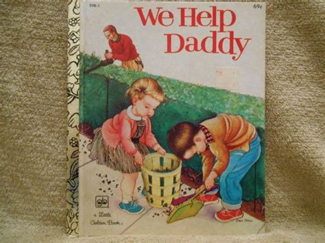 a little golden book we help daddy by mini stein and eloise wilkin golden… little golden