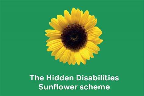 The Sunflower The Symbol Of Hidden Disabilities Student Services