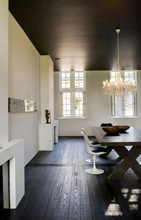 23 Dramatic Black Ceiling Ideas