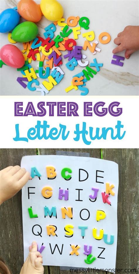 Whether you are planning an easter. Easter Egg Letter Hunt in 2020 | Easter preschool, Easter ...
