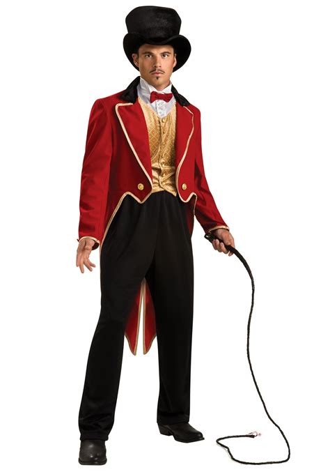 Mens Ringmaster Costume Adult Ring Master Costumes