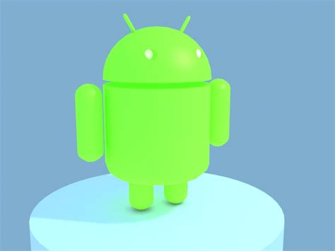Android Logo Mascot 3d Model 2 X 3ds Max Unknown Free3d