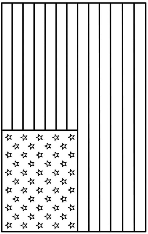 84 United States Flag Coloring Page Gincoo Merahmf