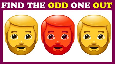 Guess The Odd Emoji Out In These Pictures Puzzles Odd One Out World