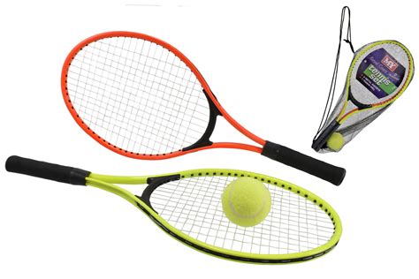 Pro Baseline 2 Player Tennis Set 2 Pluminium Rackets And 1 Tennis Balls