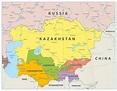 Kazakhstan / Maps, Geography, Facts | Mappr