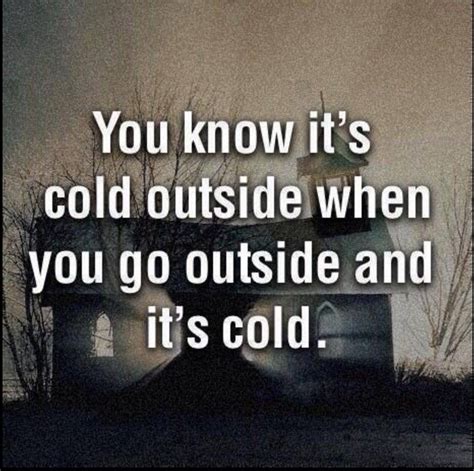 and of course when its cold outside funny quotes anti jokes words