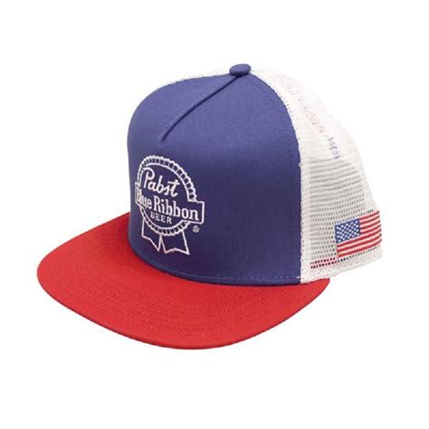 Pbr American Flag Blue Snapback Hat