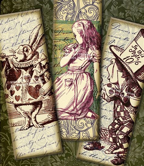 Alice In Wonderland And Victorian Textures Mad By Steamduststudios