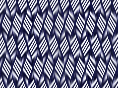 Geometric Waves Seamless Pattern