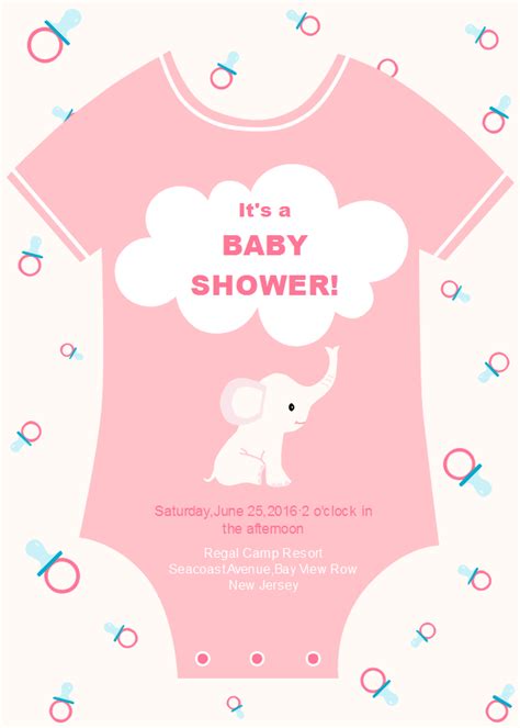 28 Pdf Onesie Baby Shower Card Template Printable Hd Docx Download