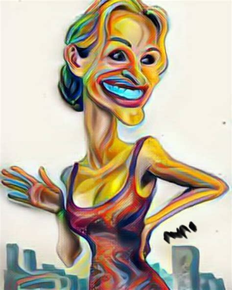 J Lia Roberts Marklaro Digital Draws Caricatures Draw Art Drawing