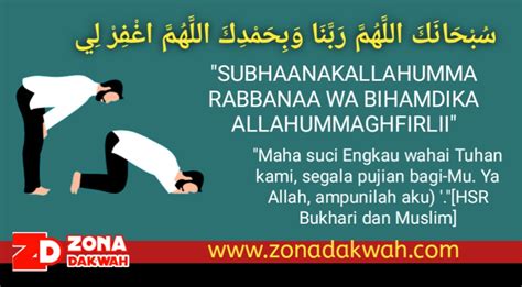 Rahasia Pada Waktu Rukuk Dan Sujud