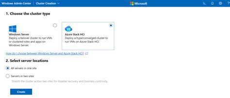 Windows Admin Center를 사용하여 Azure Stack Hci 클러스터 만들기 Azure Stack Hci