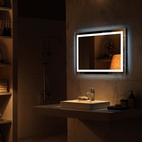 Led Lighted Bathroom Mirrors