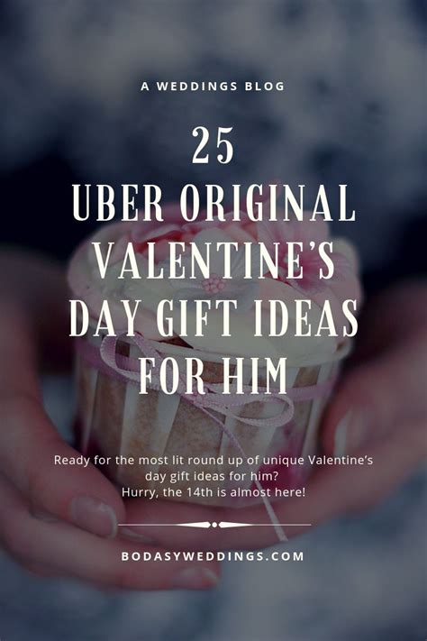 Looking for a valentine's day gift to get your bf or husband? 25 Uber Original Valentine's Day Gift Ideas for Him