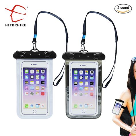 Buy 2 Pieces Pvc Luminous Waterproof Phone Case Cover