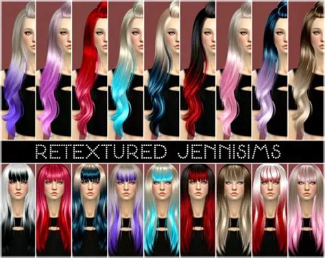 Jenni Sims Alesso Skysims And Newsea Soledad Hairstyles Retextured