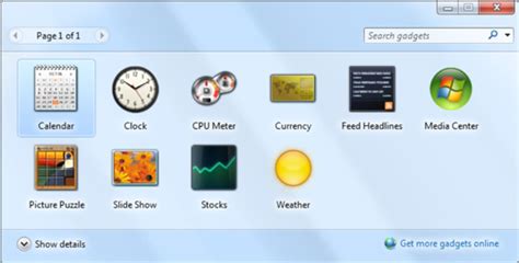 How To Add Gadgets To The Windows 7 Desktop Dummies