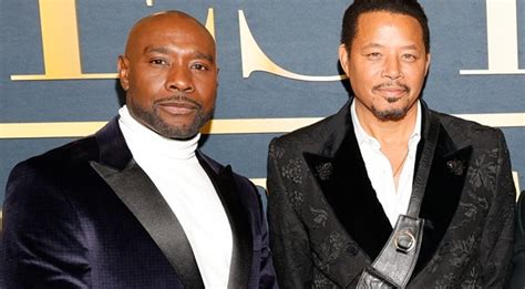 At The Best Man The Final Chapters World Premiere Morris Chestnut And Terrence Howard Share