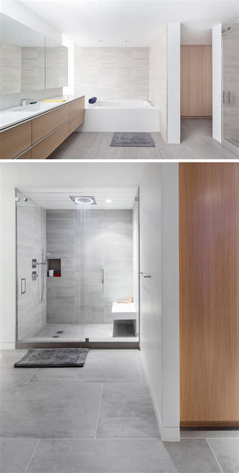 Let me count the ways: Bathroom Tile Idea - Use Large Tiles On The Floor And ...