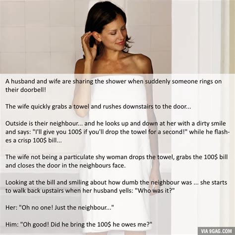 A Husband And Wife Are Sharing The Shower Well We All Know Where This Is Going 9gag