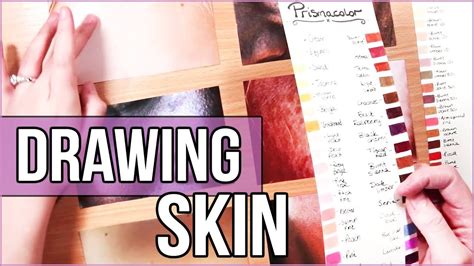 How To Draw Skin Picking The Perfect Colours For Realistic Skintones