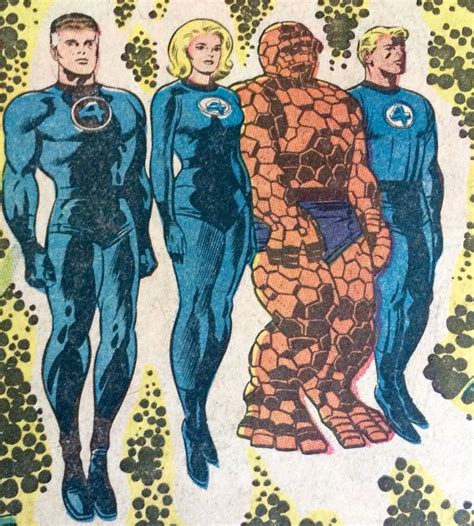 Fantastic Four Fantastic Four Marvel Jack Kirby Art Comic Books Art
