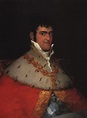 Portrait Of King Ferdinand Vii Of Spain Painting | Goya Oil Paintings