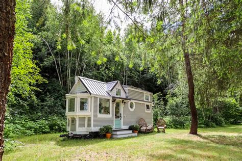 Living Big In A Tiny House Couple Downsize Into Dream Off The Grid