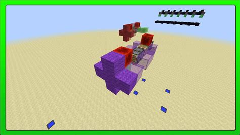 Minecraft Concepts Redstone Slime Block Flying Machine Automated