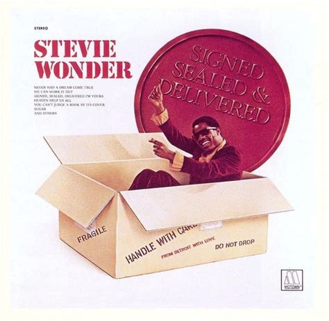 Signed Sealed And Delivered Stevie Wonder Cd Album Muziek