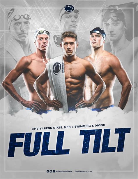 2016 17 Penn State Men S Swimming Diving Yearbook By Penn State