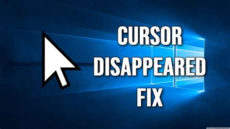 How To Fix Mouse Cursor Disappeared In Windows Solution Vrogue