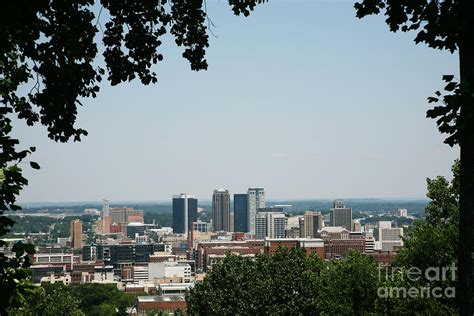 Birmingham Al Skyline From Park Photograph By Bill Cobb Pixels