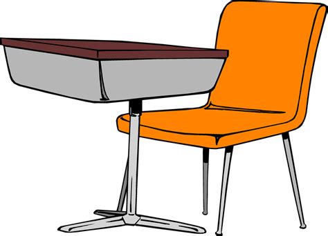 See more ideas about desk chair, chair, furniture. Desk | Free Stock Photo | Illustration of a student desk ...