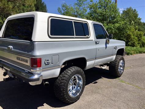 Own This Lifted 1984 Chevrolet K5 Blazer With A Modern Silverado Vortec